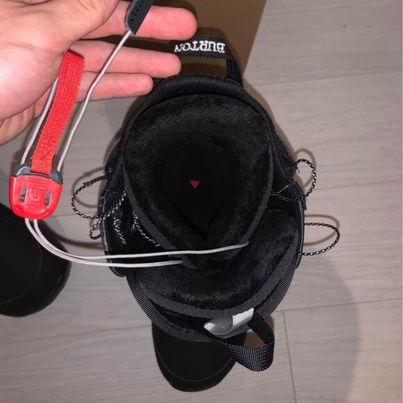 Burton Snowboard Boots Moto Speedzone Lacing New In Box Size 11 Black - Picture 6 of 10